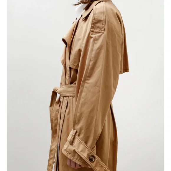 Perfect Acne Studios Capelet Trench Coat 100% Cotton, size S / 36 - Picture 5 of 16